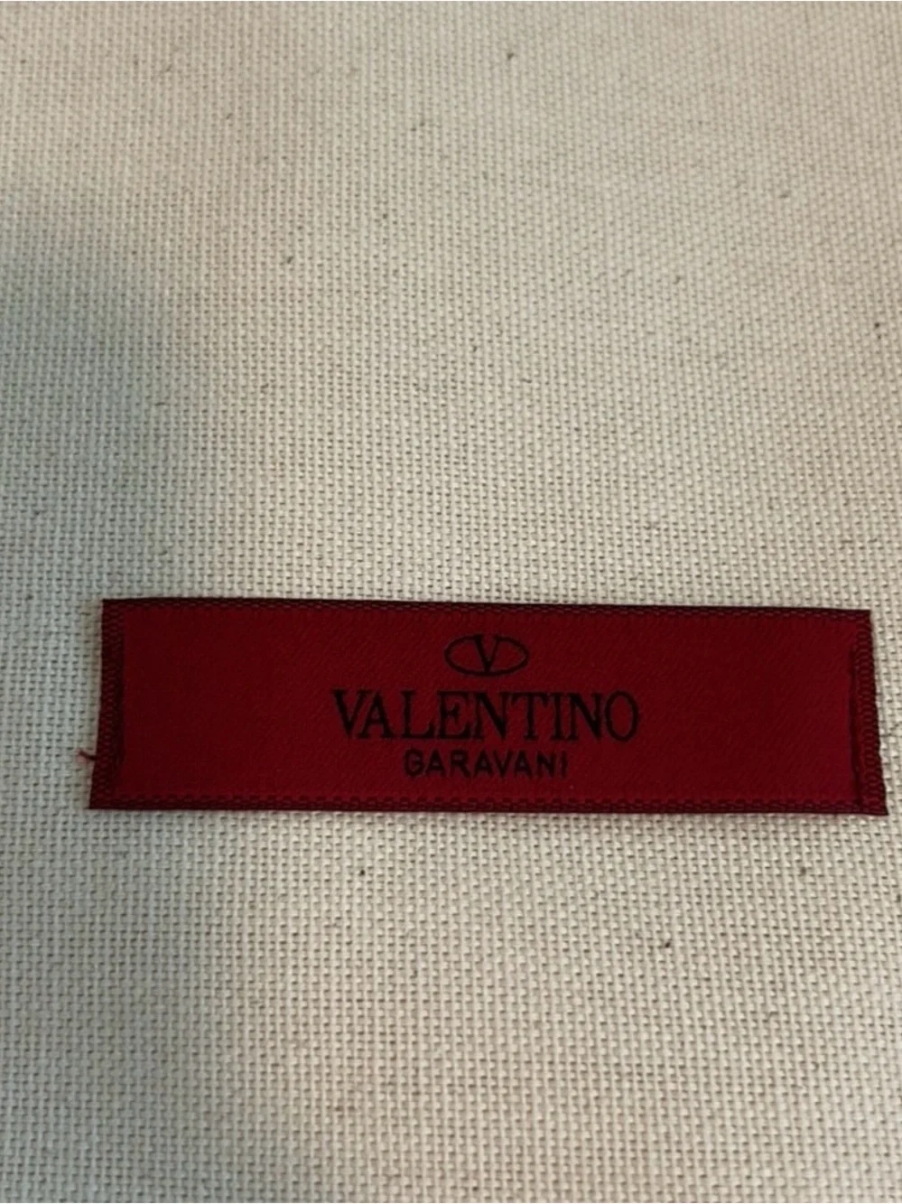 Valentino Garavani natural canvas